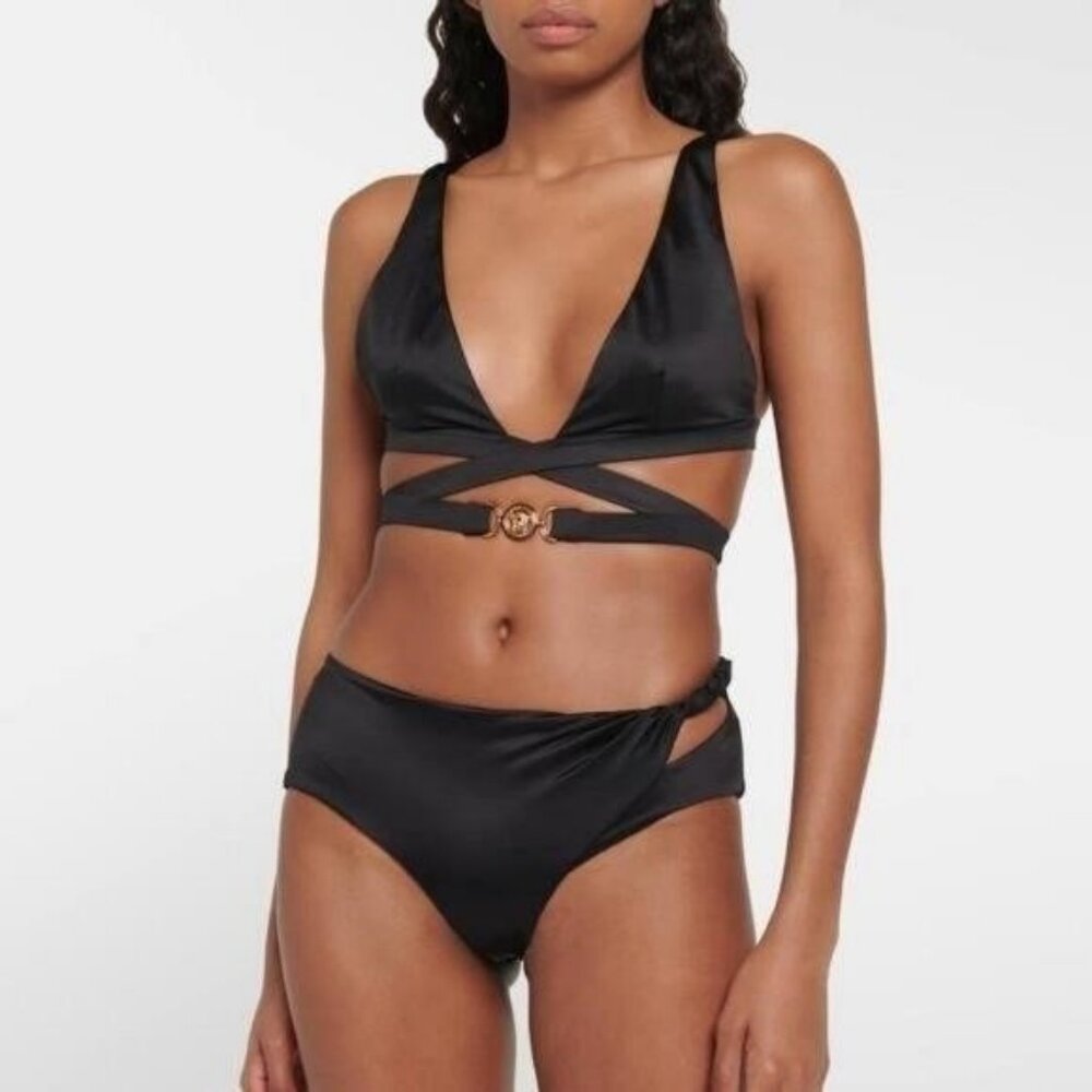 💯 Original New with Tags  VERSACE La Medusa bikini top
